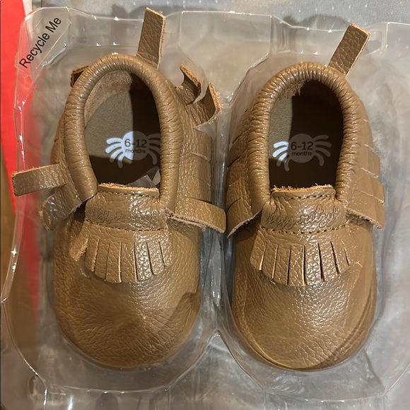 Itzy Ritzy Moc Happens Leather Moccasins - Brown - Picture 2 of 4